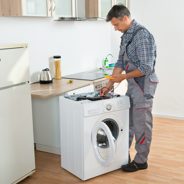 can you walk me through the steps of troubleshooting my washer issue in Fox Chase PA